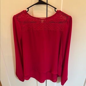 Elegant hot pink Women's Top